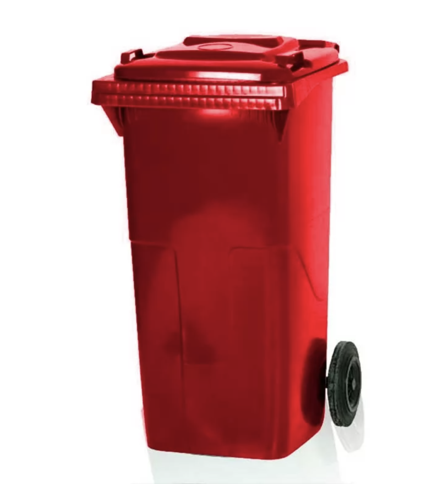 Europubela plastic ROSU 120 L - Transportul NU este inclus